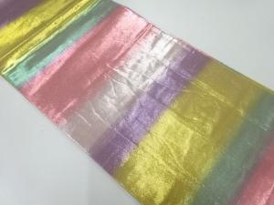 横段模様織出し丸帯